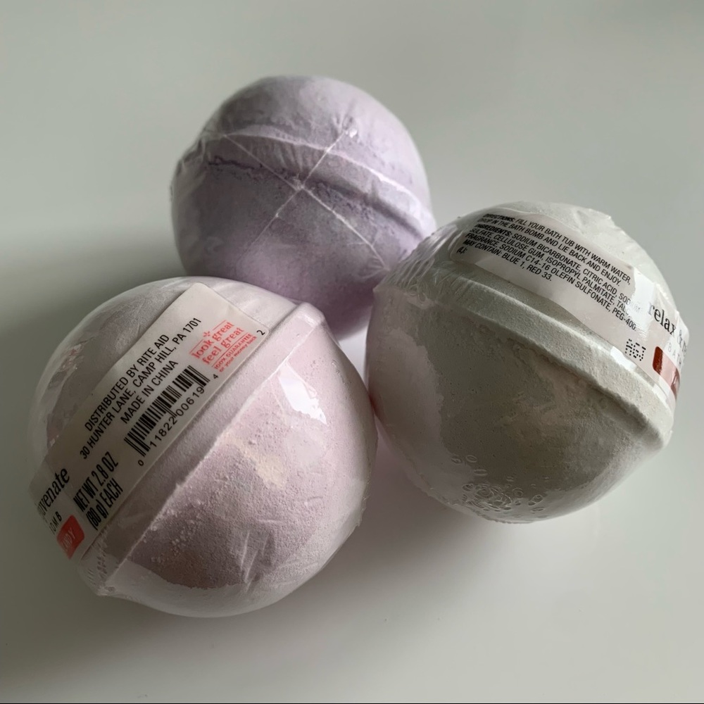 Relax & Rejuvenate Bath Bombs